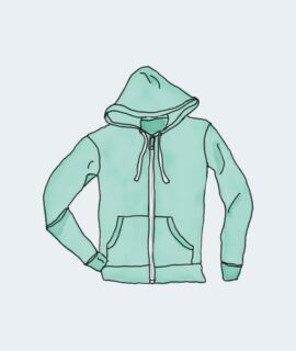 Hoodie with Zipper